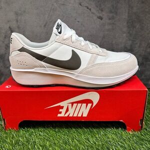 Nike Waffle Nav Athletic Casual Sneakers Shoes White Beige Black Mens size 12